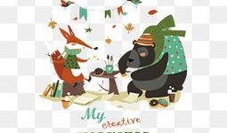 小熊吃瓜相片大全