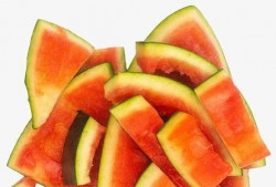 吃瓜吃的剩下很薄的瓜皮,揭秘吃瓜背后的故事